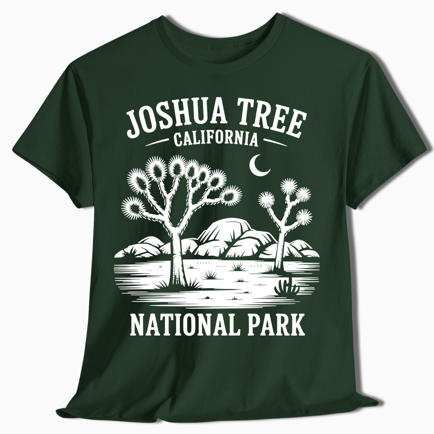 Joshua Tree Moonlight Desert Scene Tee - t368a25