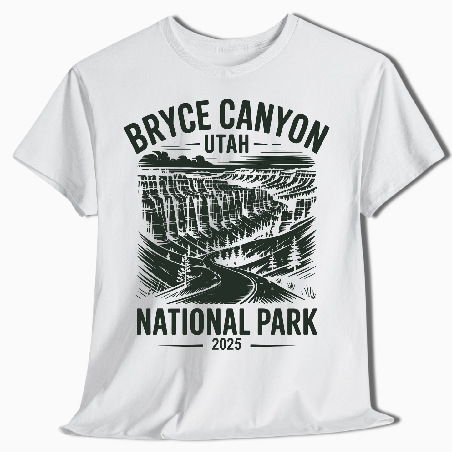 Bryce Canyon National Park T-Shirt - Custom 2025 Scenic Gift - t350a25