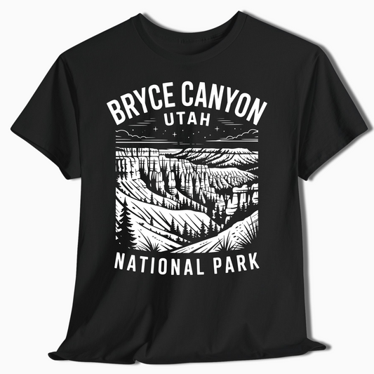 Bryce Canyon National Park T-Shirt - Hoodoo Trail Gift - t352a25