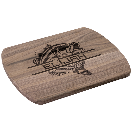 Personalized Fishing Cutting Board for Cabin or Kitchen - t448a25