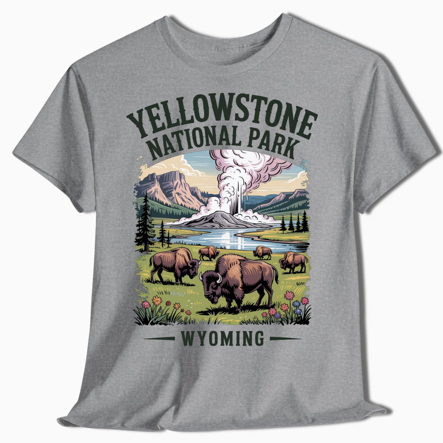 Yellowstone National Park Hiking Shirt - t282a25