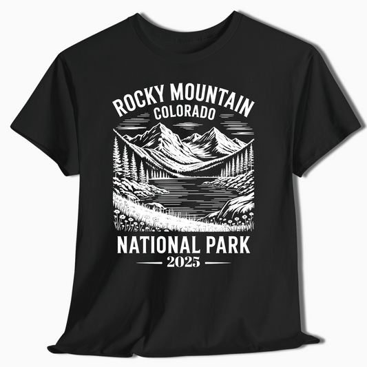 Rocky Mountain National Park Shirt - Custom Year Option - t297a25
