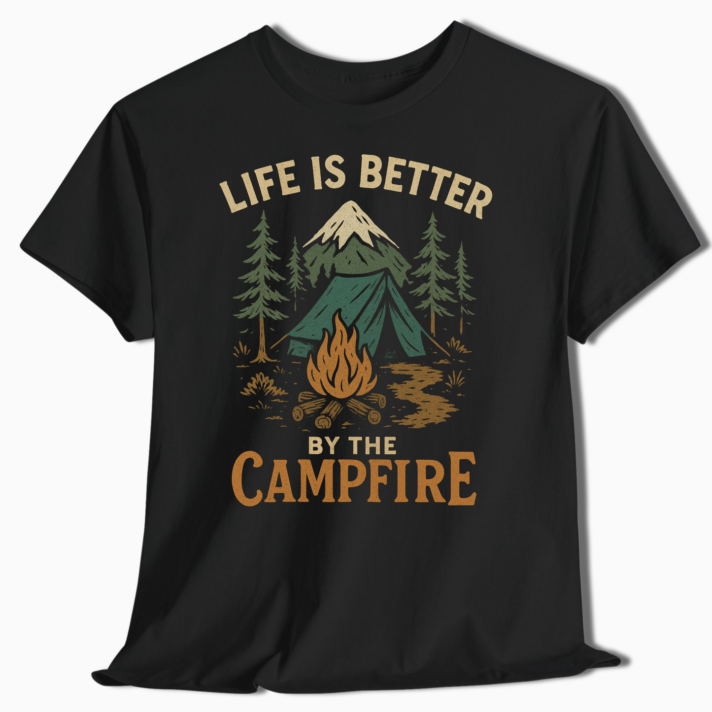Life Is Better By The Campfire Camping Shirt - t430a25