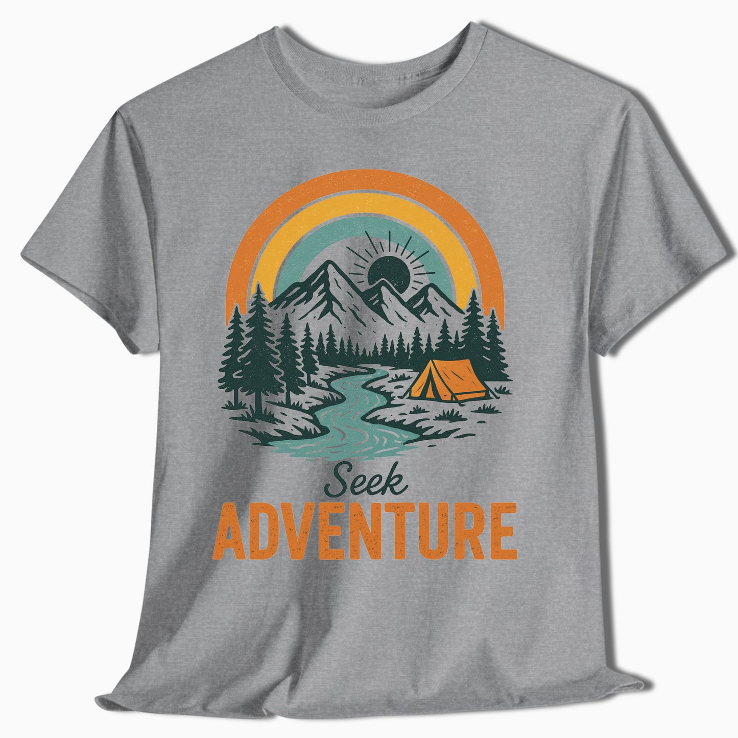 Seek Adventure Camping Shirt - t432a25