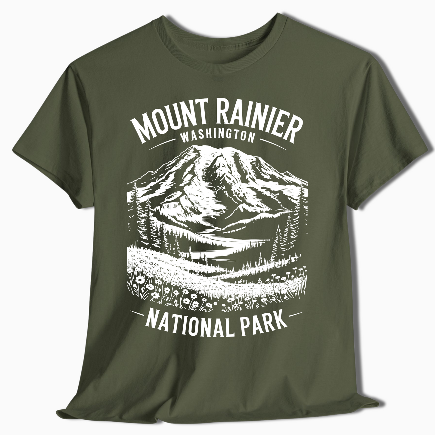 Mount Rainier National Park Washington Shirt - t298a25
