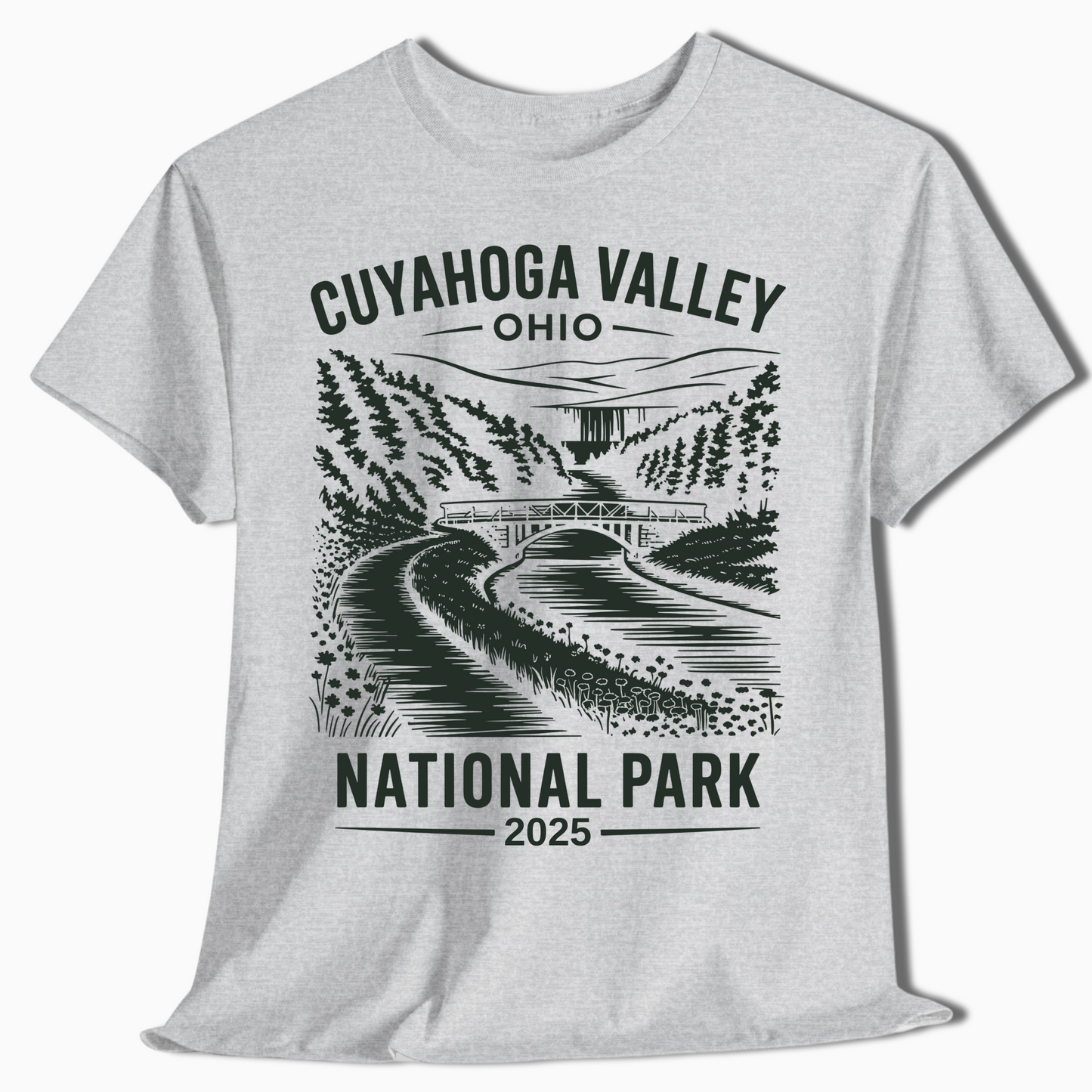 Cuyahoga Valley National Park River View Shirt - t359a25