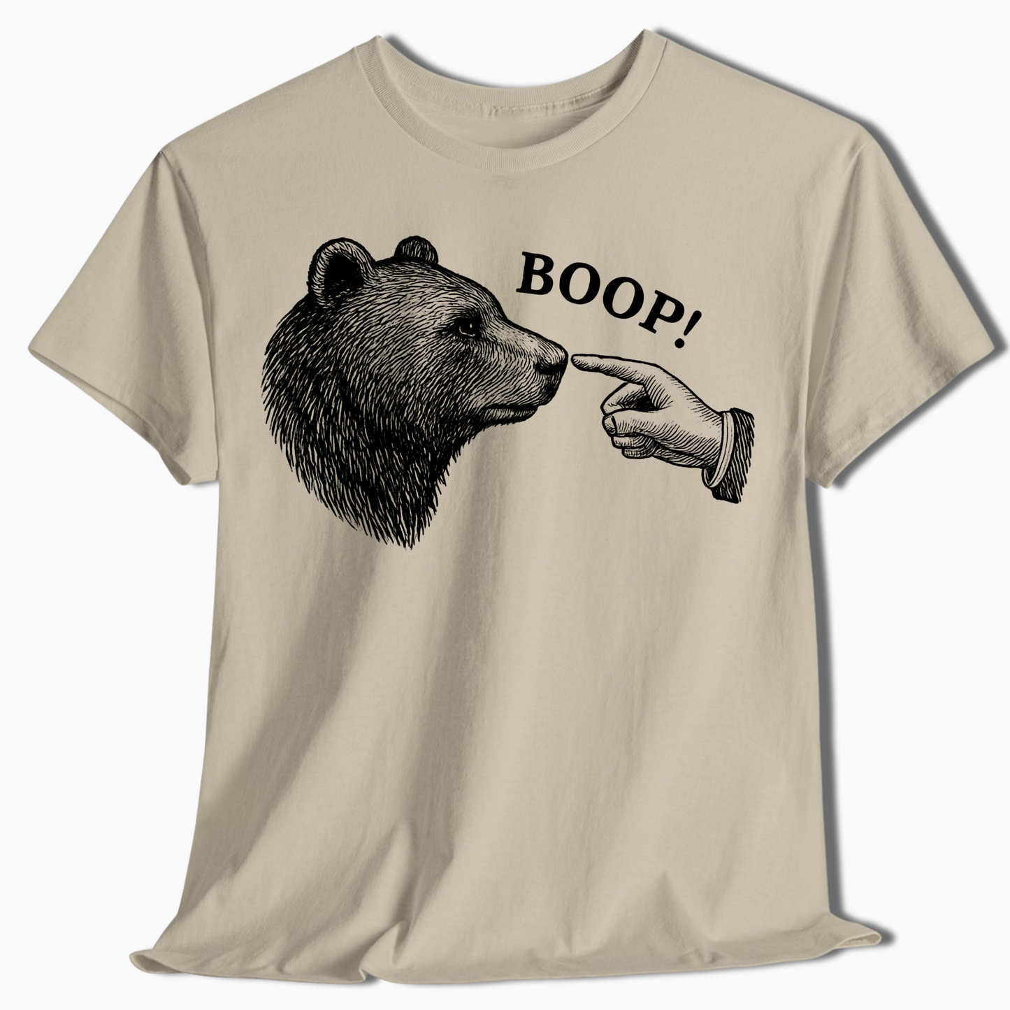 Boop the Bear Funny Outdoor T-Shirt - t425a25
