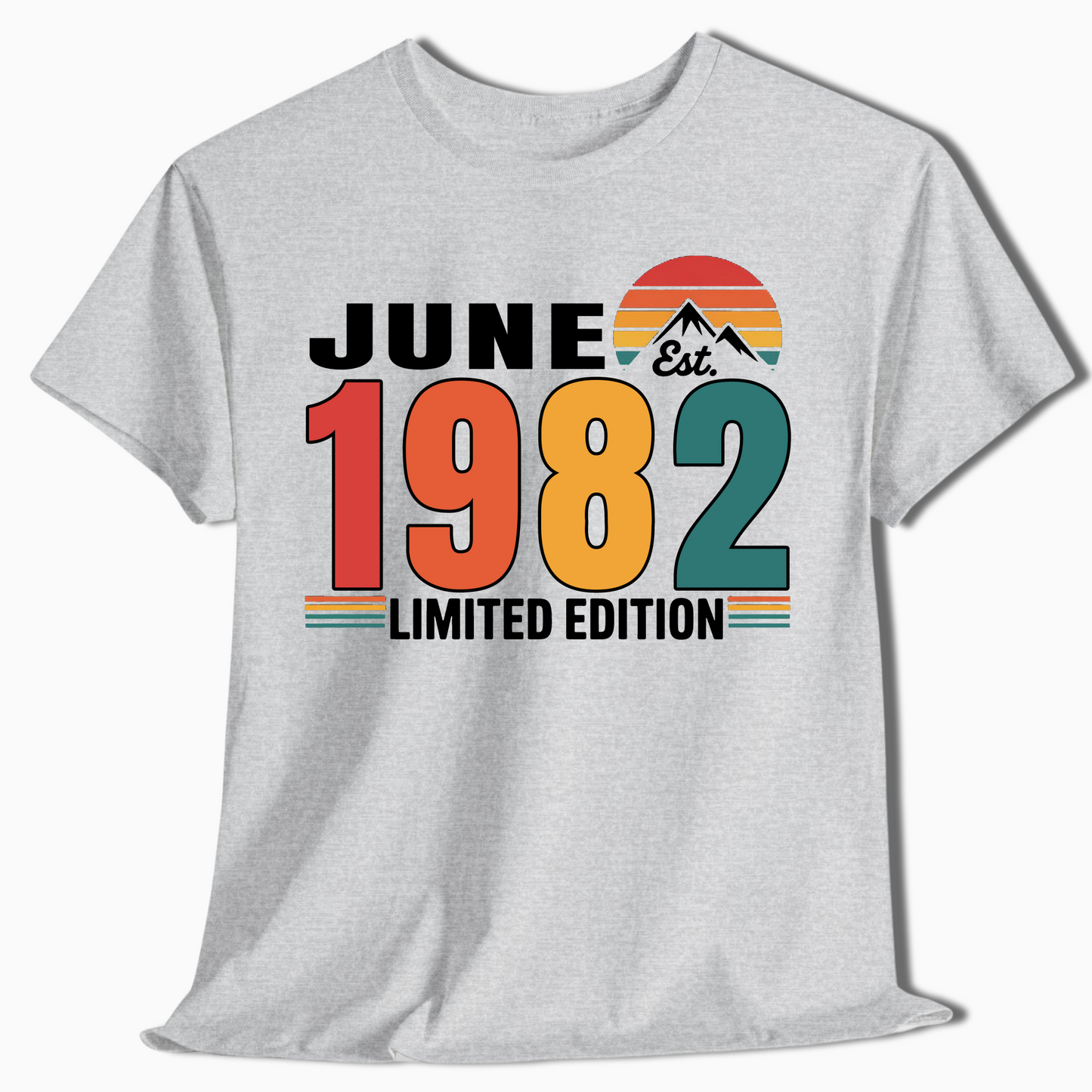 Personalized Vintage Birthday Shirt - Custom Year & Month - t418a25