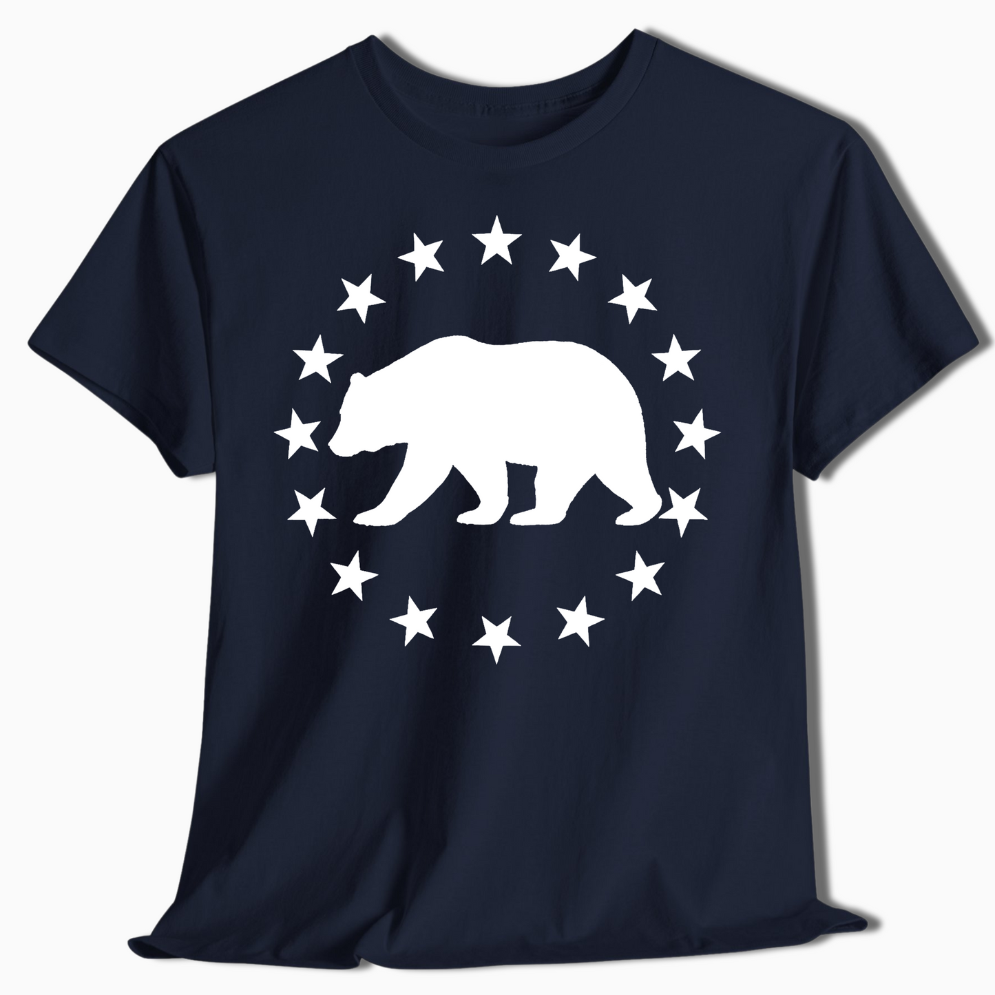 Patriotic Bear Star Outdoor T-Shirt - t427a25