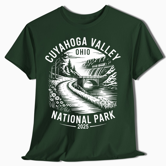 Cuyahoga Valley Scenic Bridge & Trail Shirt - t361a25