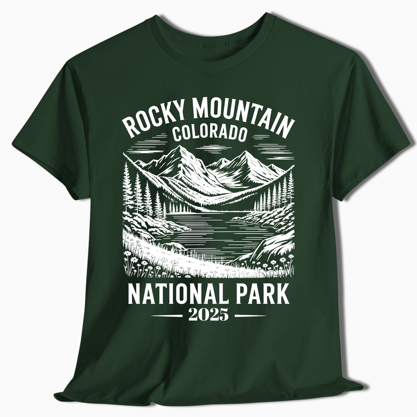 Rocky Mountain National Park Shirt - Custom Year Option - t297a25