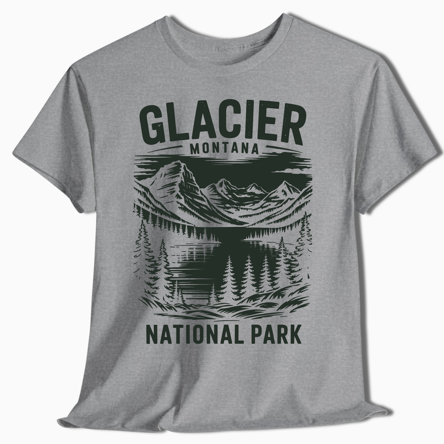 Glacier National Park Montana Hiking Shirt – t291a25
