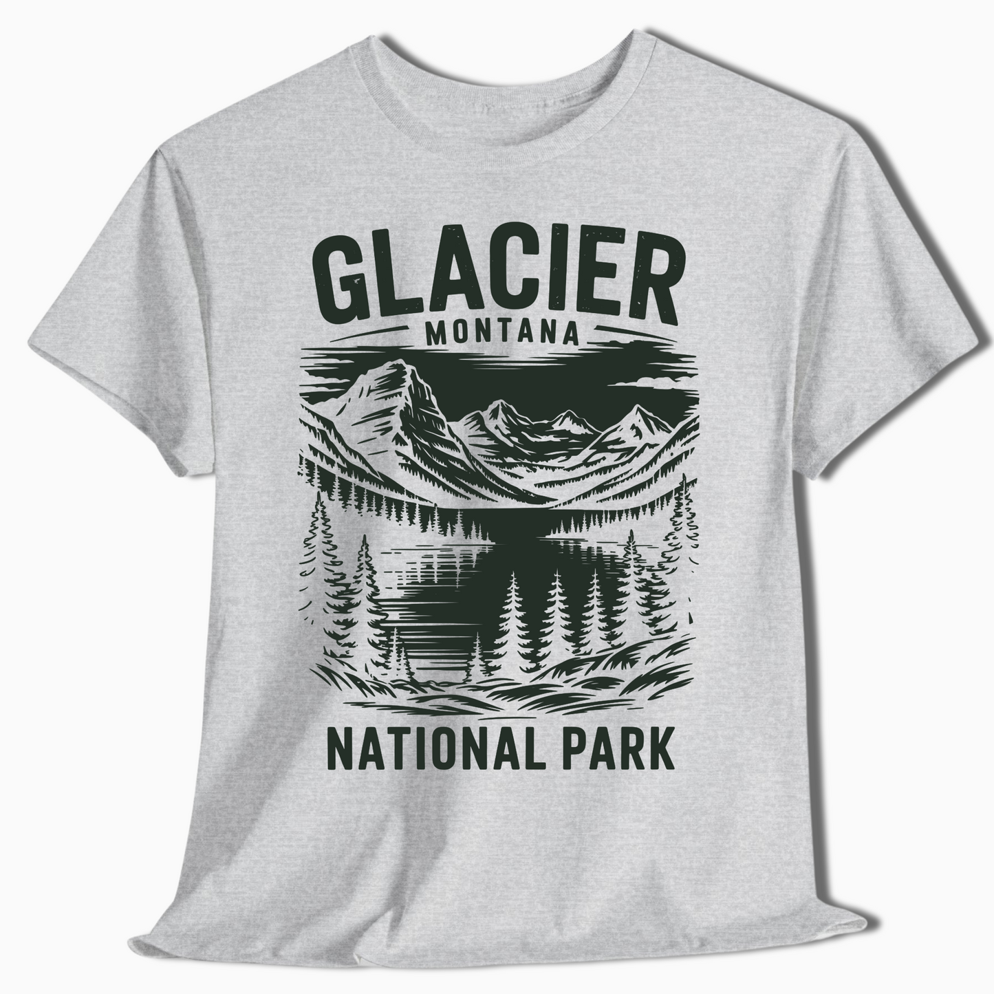 Glacier National Park Montana Hiking Shirt – t291a25