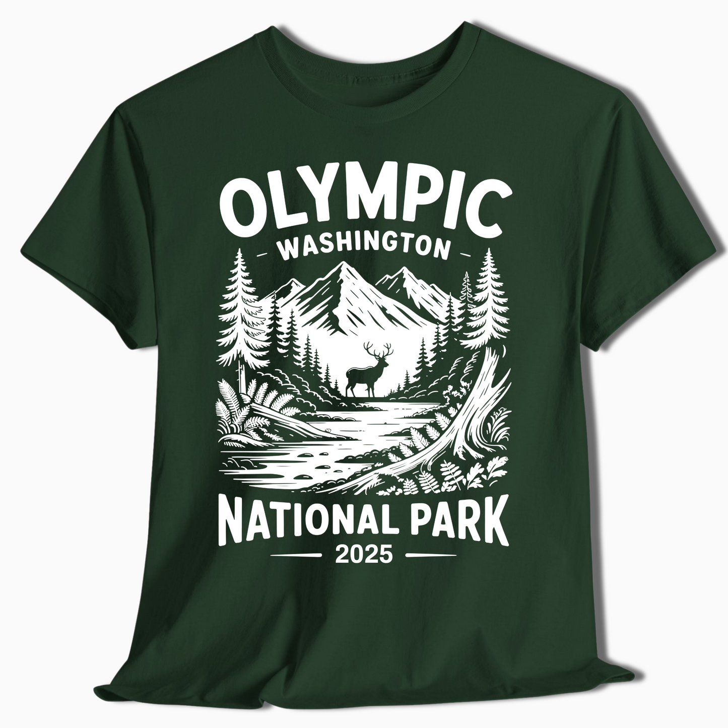 Olympic National Park Washington Tee - t370a25