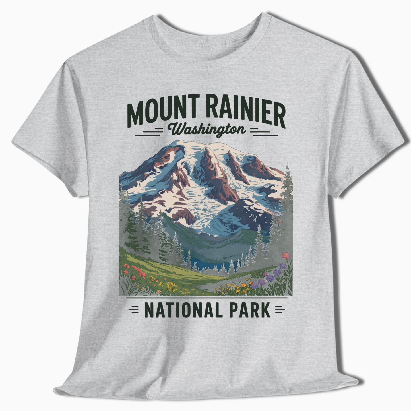 Mount Rainier National Park Washington Shirt Gift - t299a25