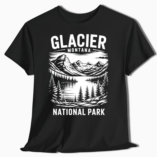 Glacier National Park Montana Hiking Shirt – t291a25
