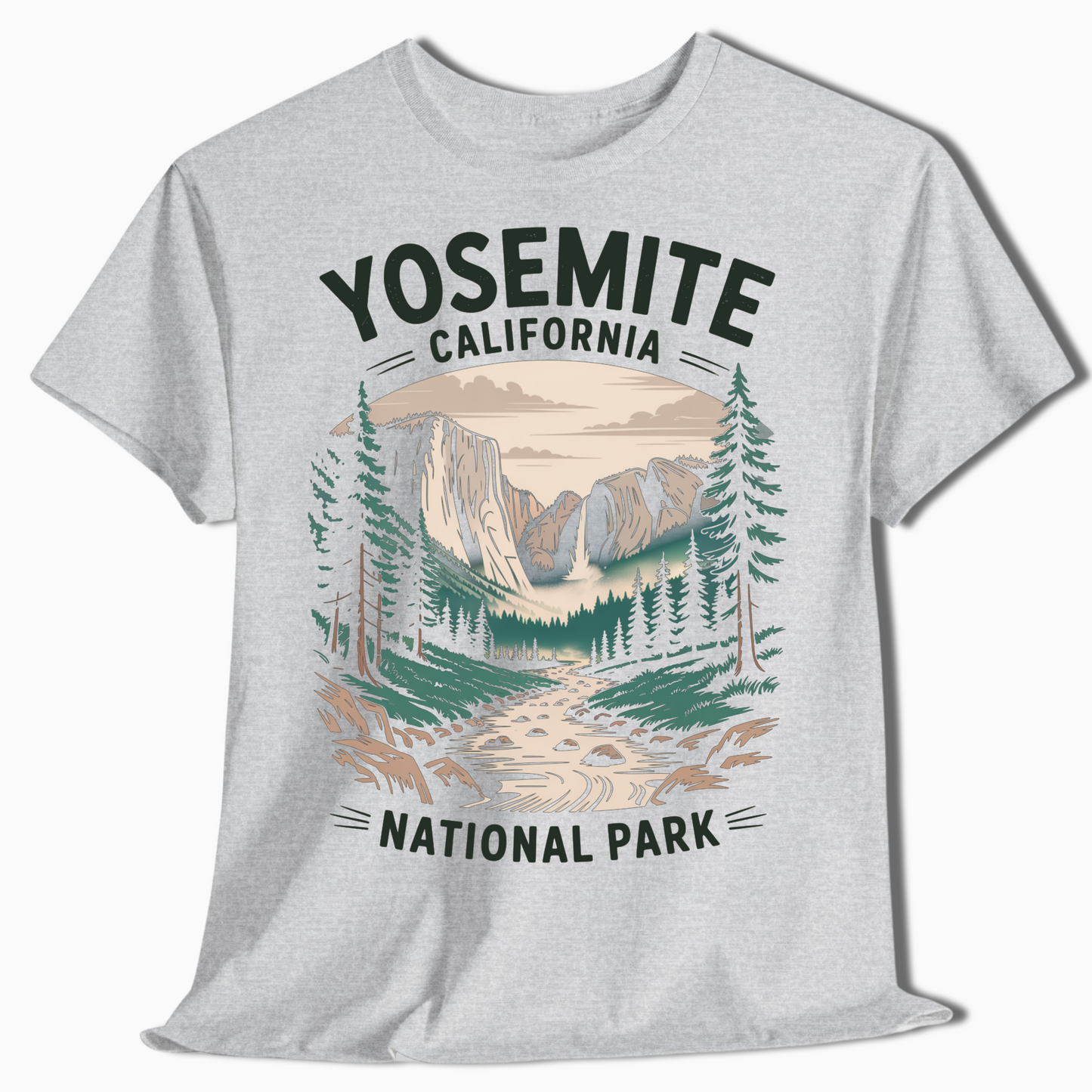 Yosemite National Park T-Shirt for Outdoor Lovers - t285a25