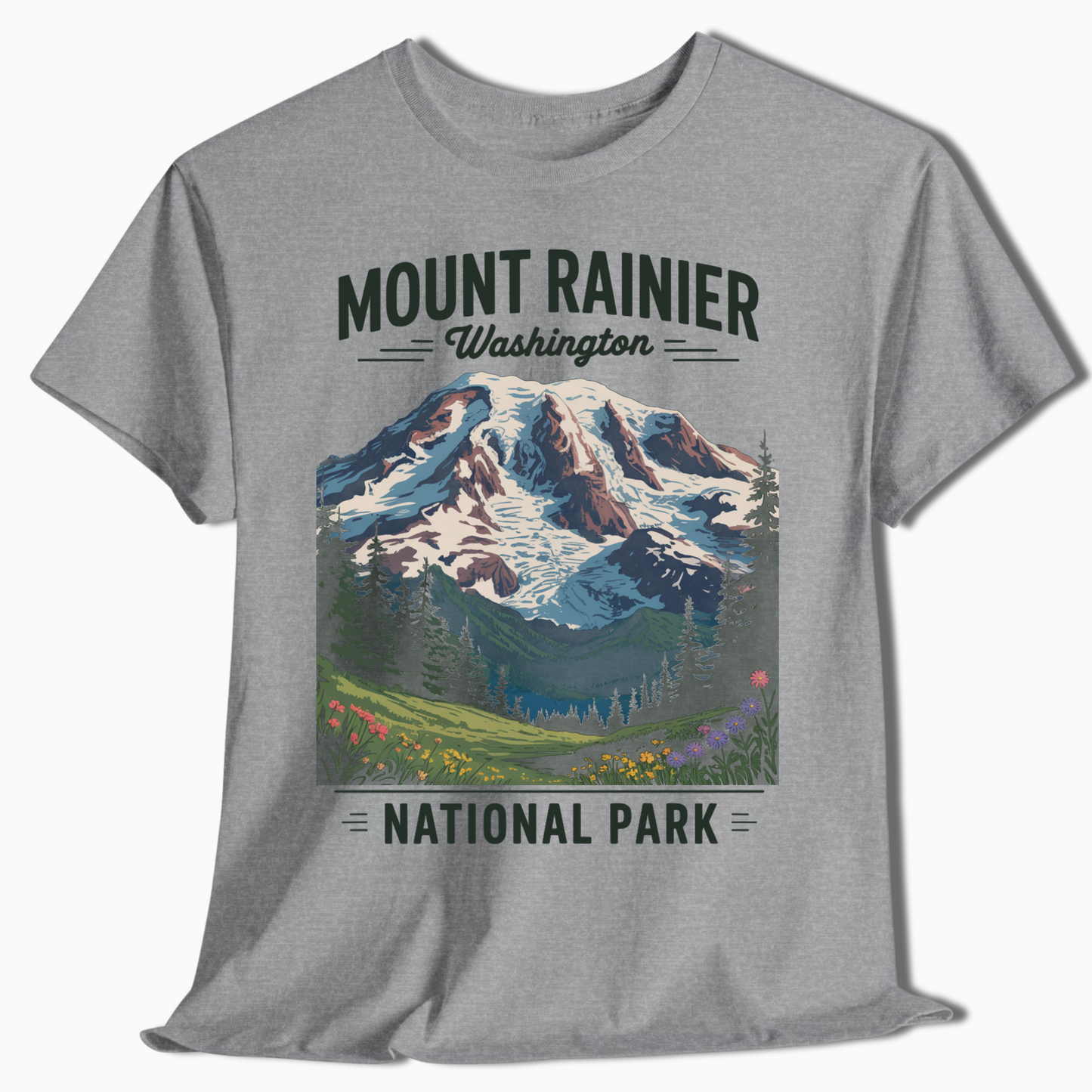 Mount Rainier National Park Washington Shirt Gift - t299a25