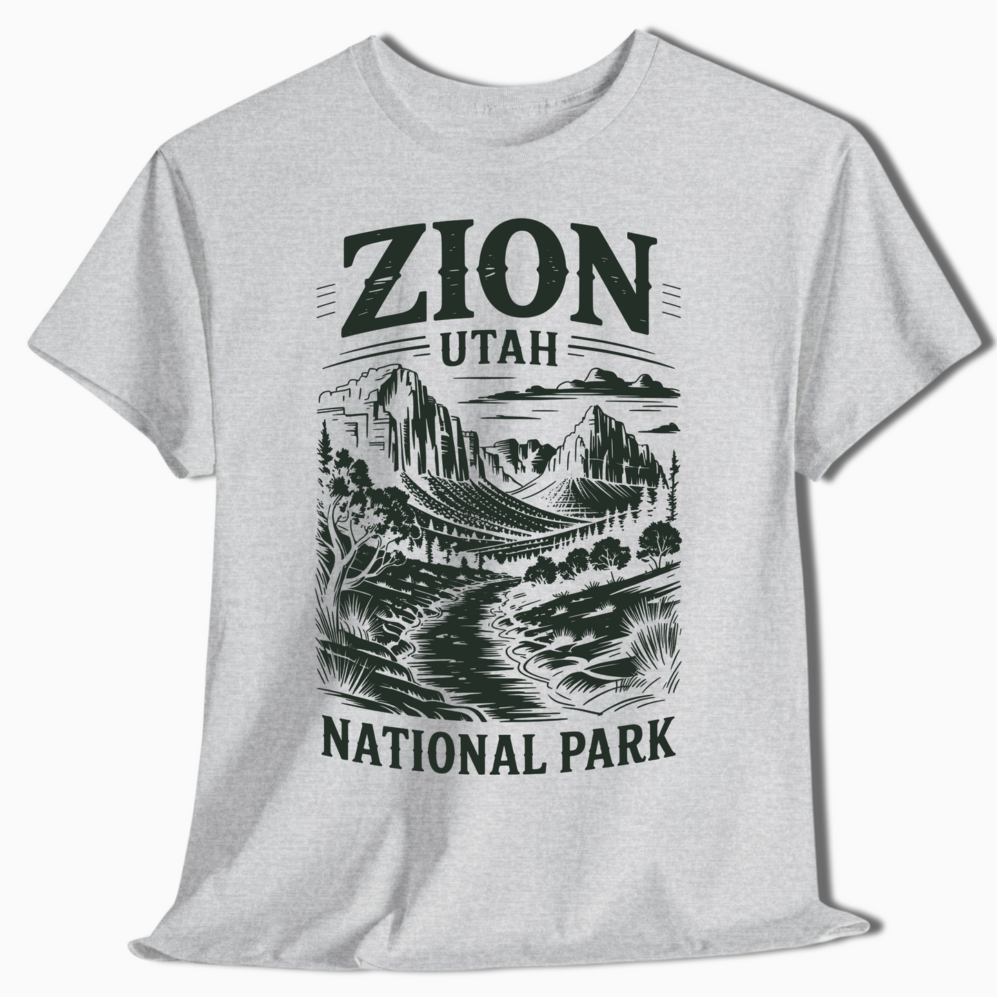 Zion National Park Utah Hiking Shirt – t288a25