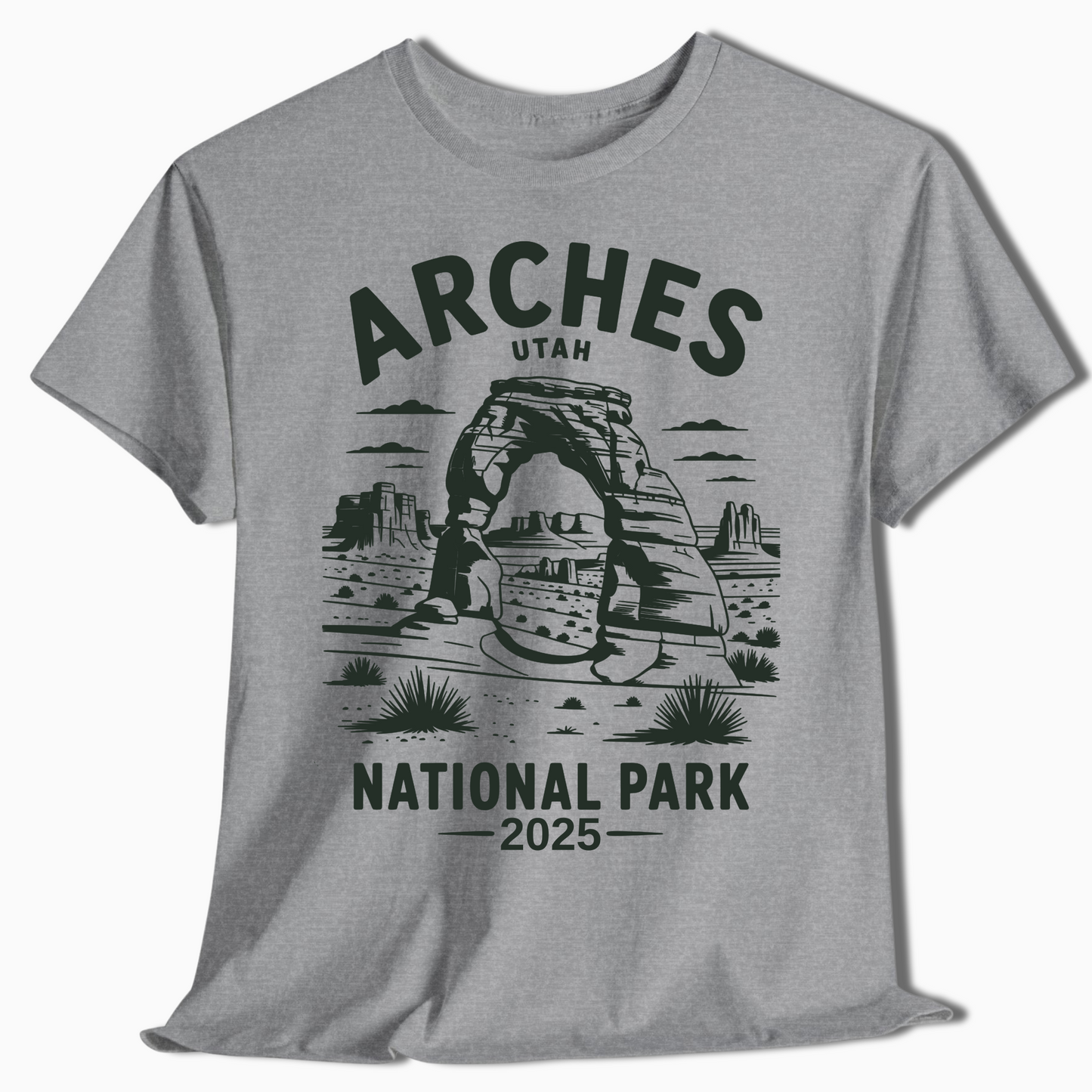 Arches National Park Utah Shirt - Custom Year Design - t302a25
