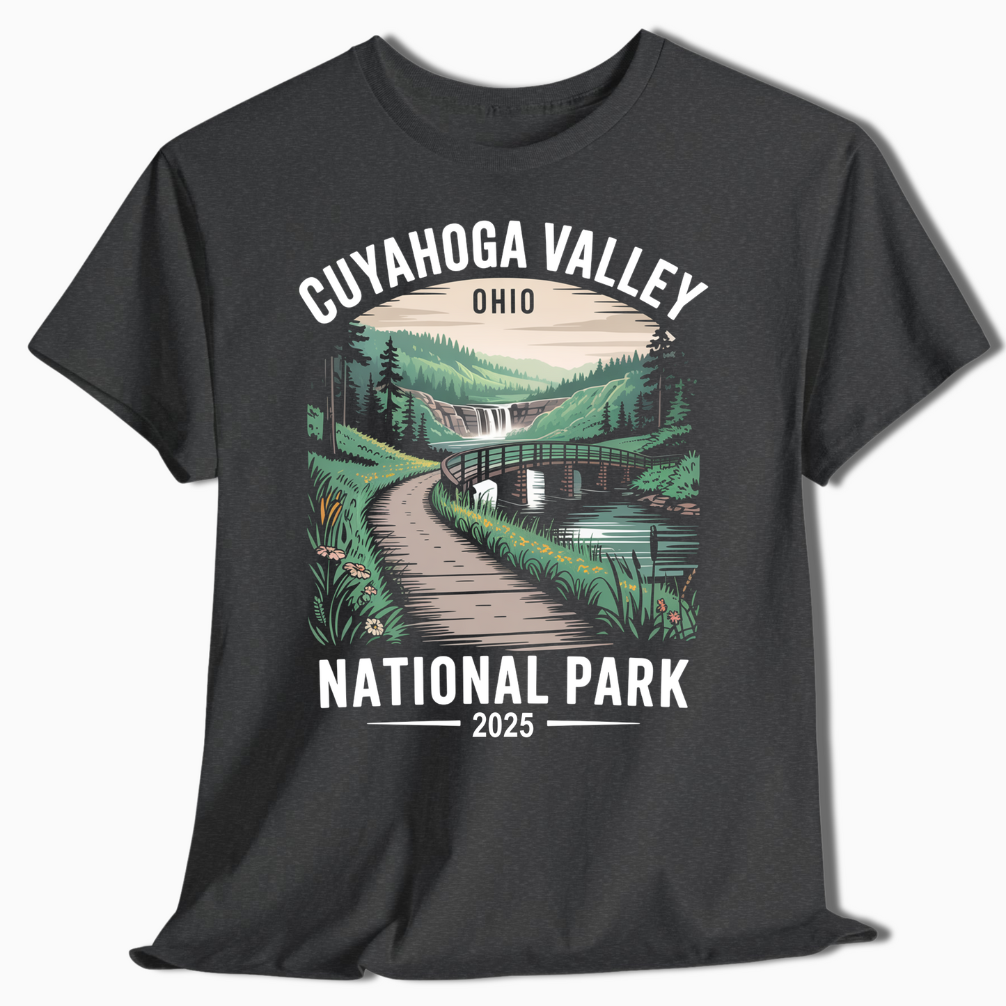 Cuyahoga Valley National Park Waterfall Trail Shirt - t360a25