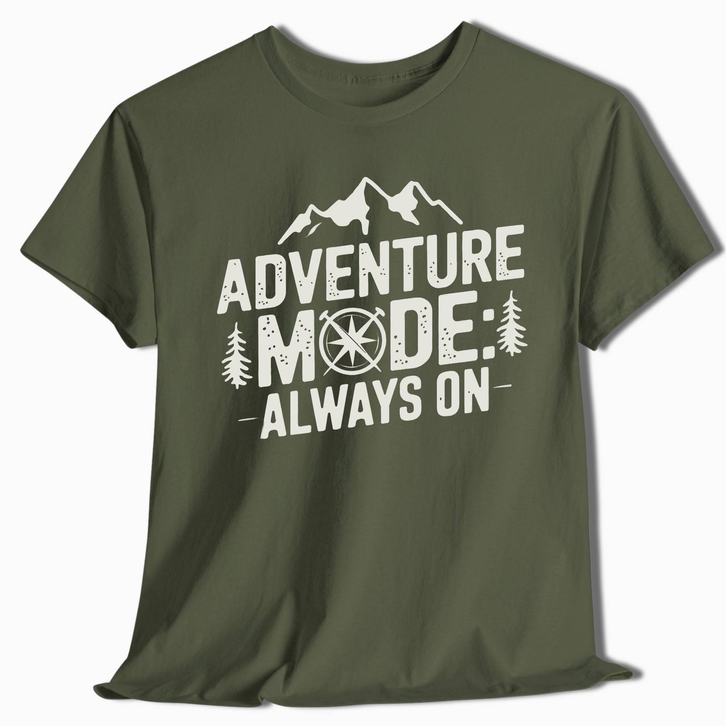 Adventure T-Shirt Adventure Mode Always On - t109a25