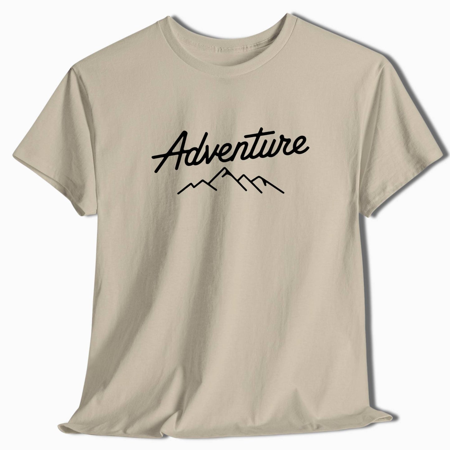 Hiking Shirt - Adventure Mountain Silhouettes - t10a25