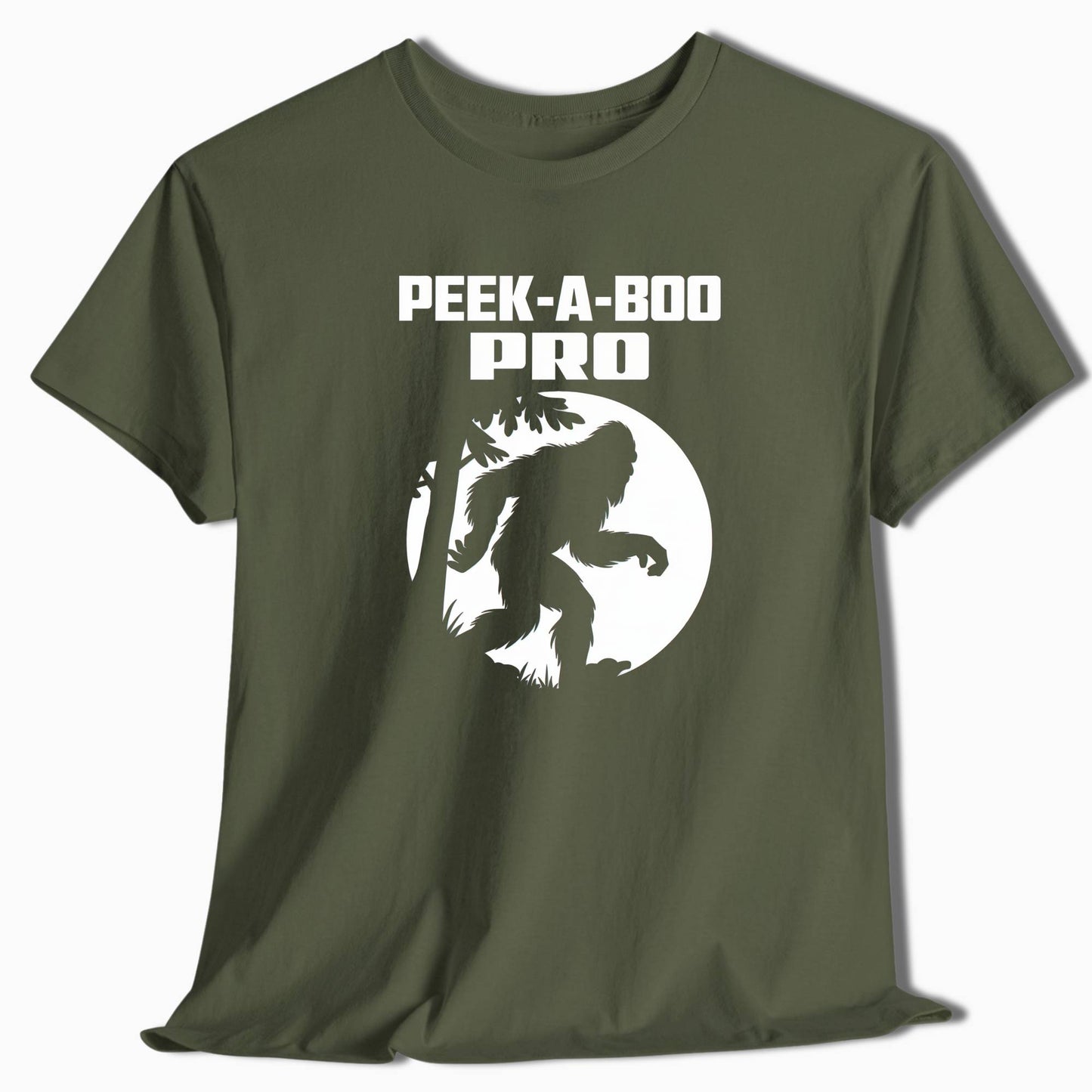 Bigfoot T-Shirt Peek-A-Boo Pro - t112a25