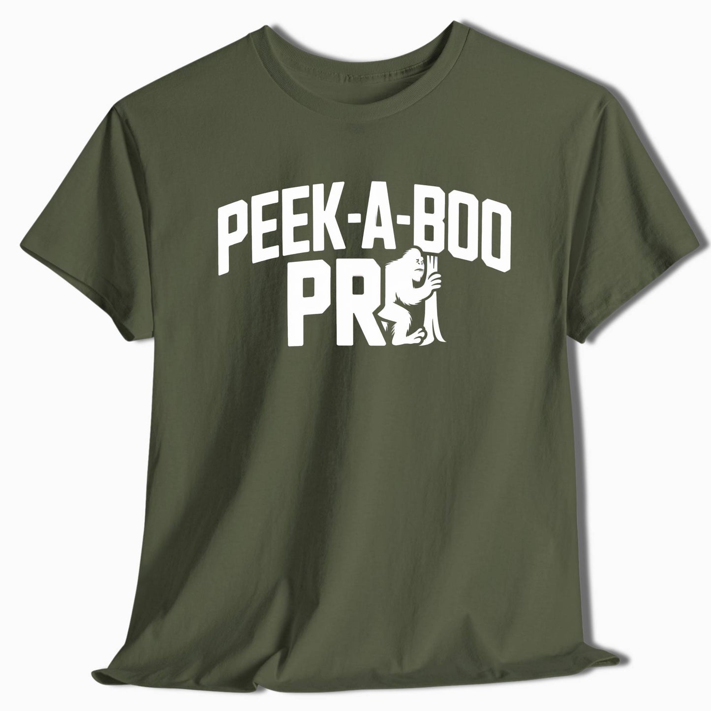 Bigfoot T-Shirt Peek-A-Boo Pro - t113a25