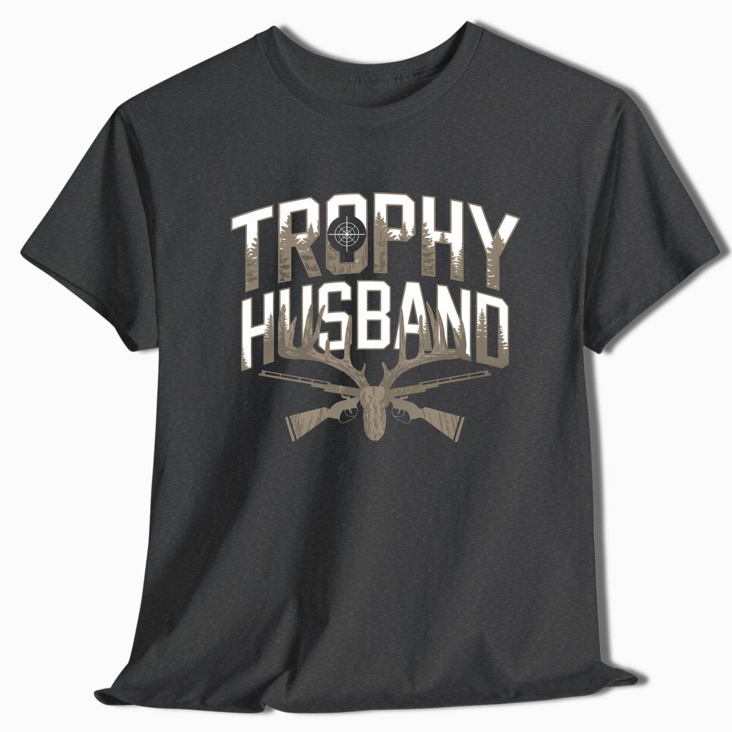 Trophy Husband T-Shirt Hunting Graphic Tee - t119a25