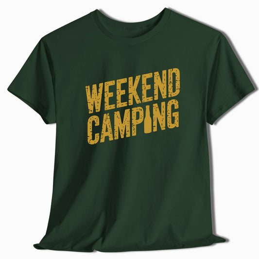 Camping T-Shirt Weekend Camping - t123a25