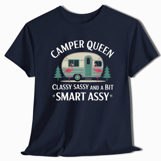 Camping T-Shirt Camper Queen - t128a25