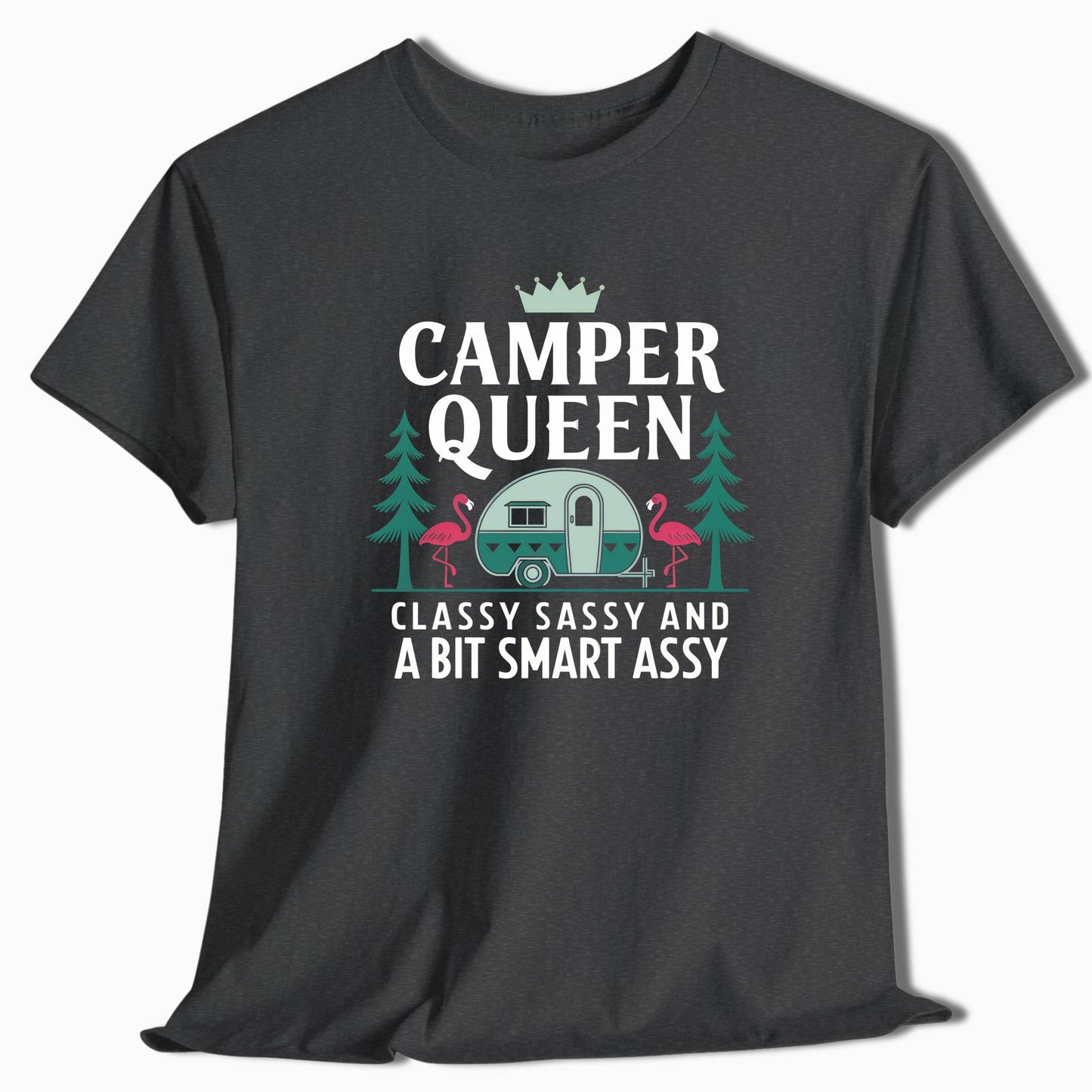 Camping T-Shirt Camper Queen - t129a25