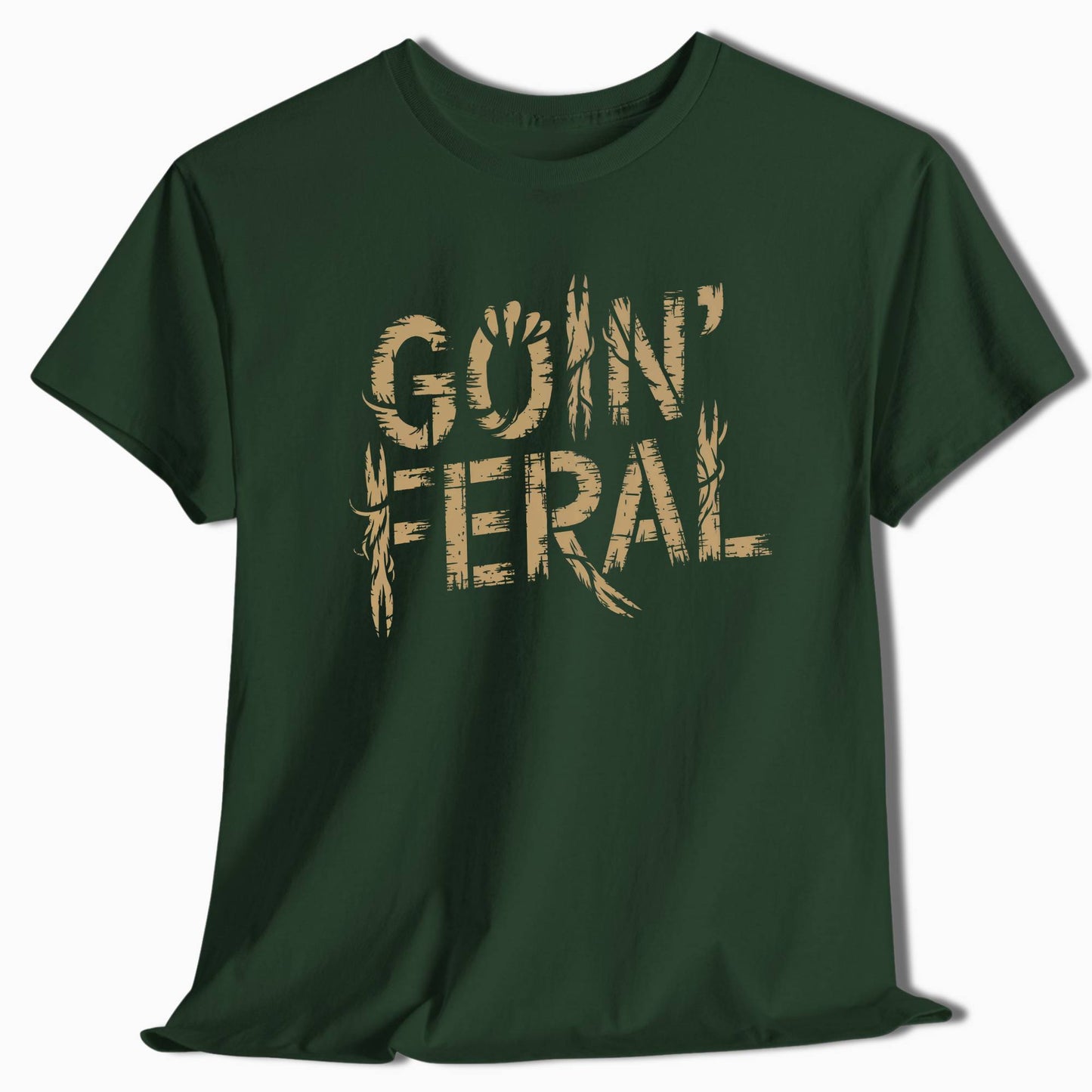Camping T-Shirt Goin' Feral - t139a25