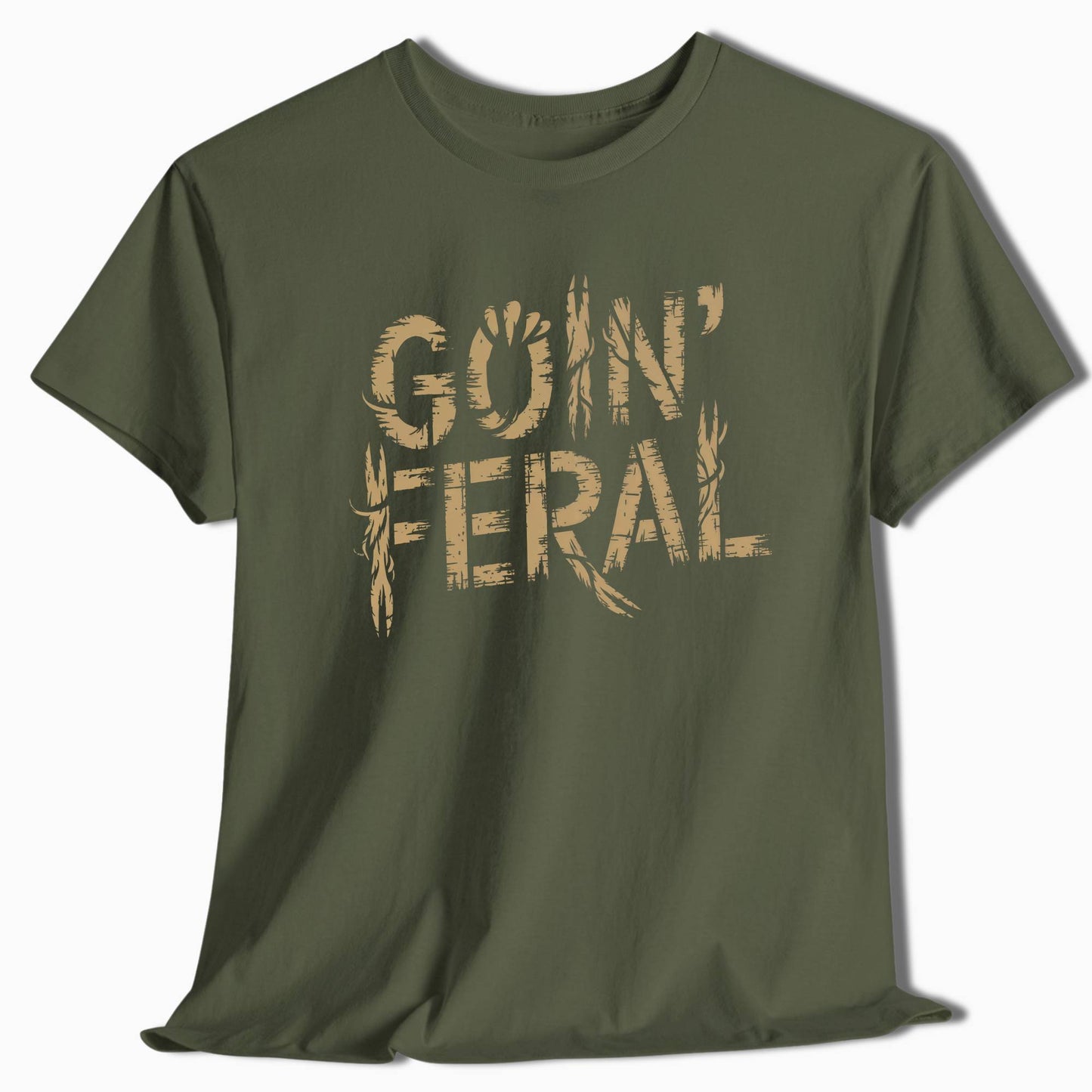 Camping T-Shirt Goin' Feral - t139a25
