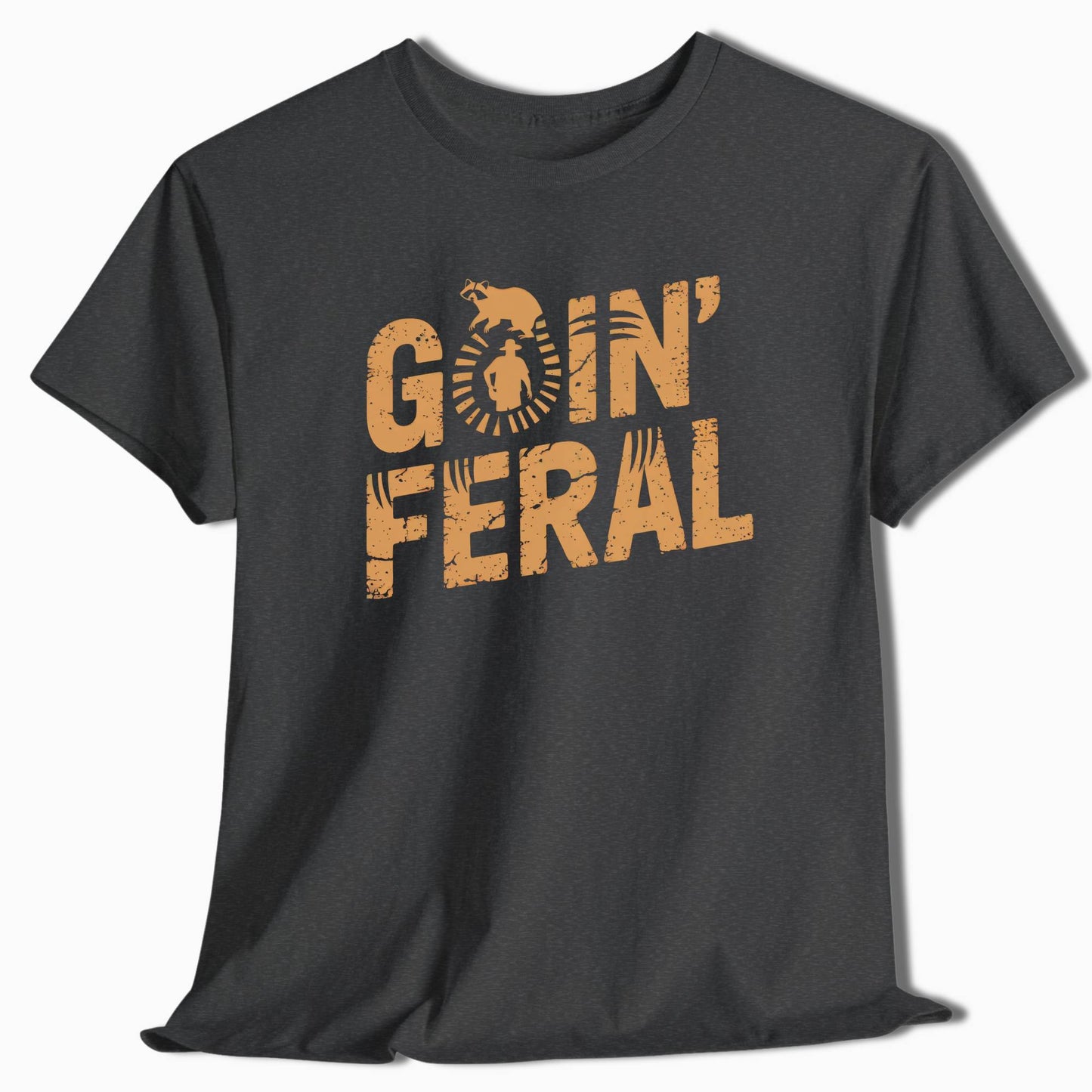 Camping T-Shirt Goin' Feral - t140a25