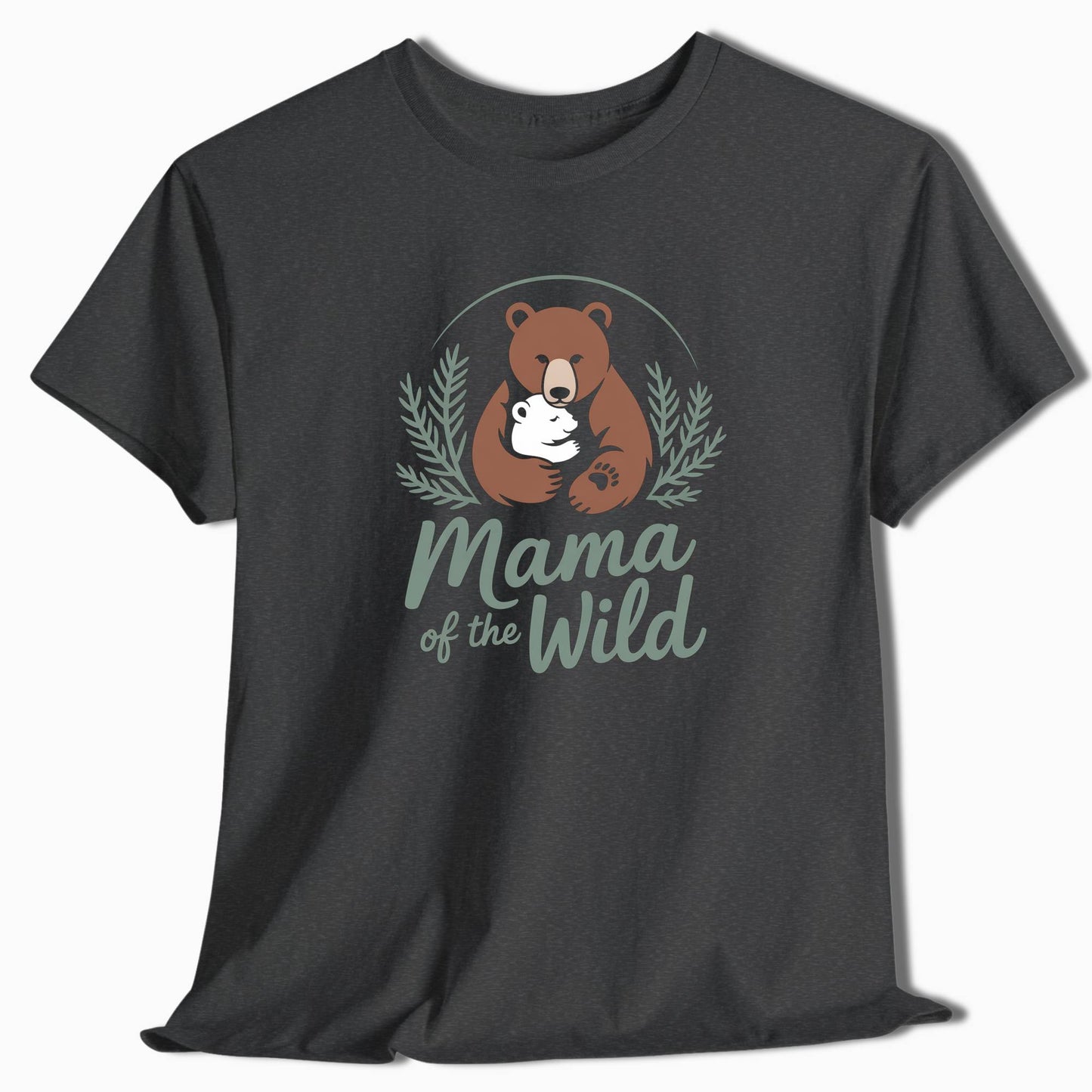 Camping T-Shirt Mama of the Wild Bear - t145a25