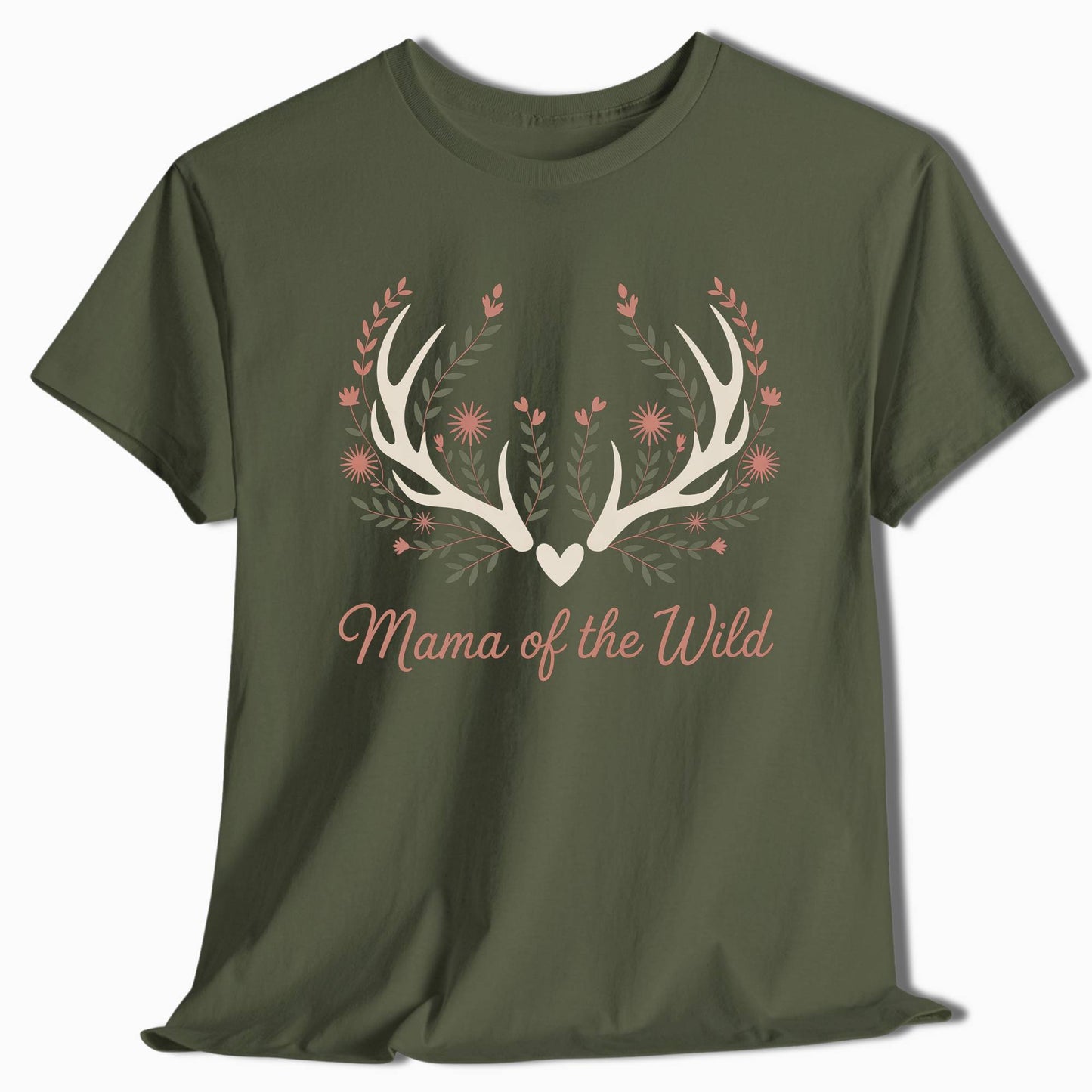 Camping T-Shirt Mama of the Wild Antler - t146a25