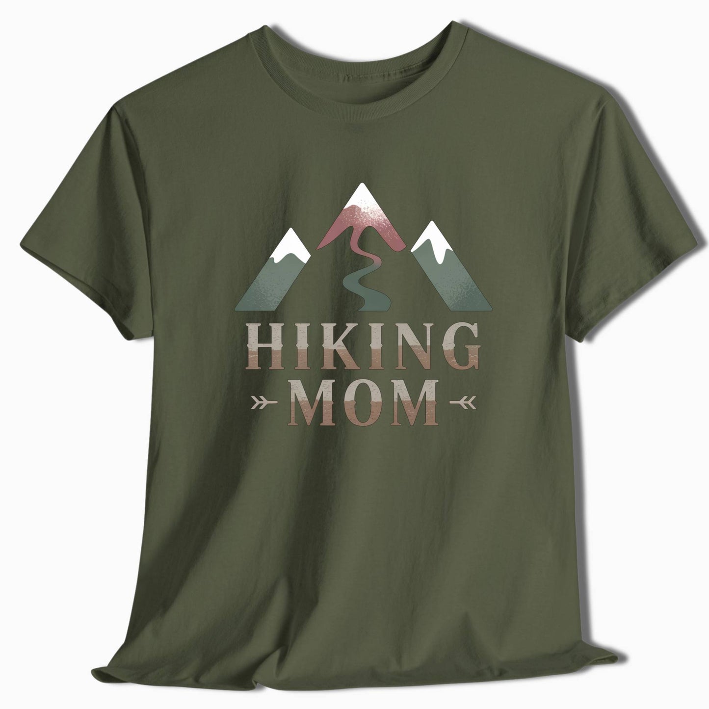 Hiking T-Shirt Hiking Mom Mountain Trail - t150a25