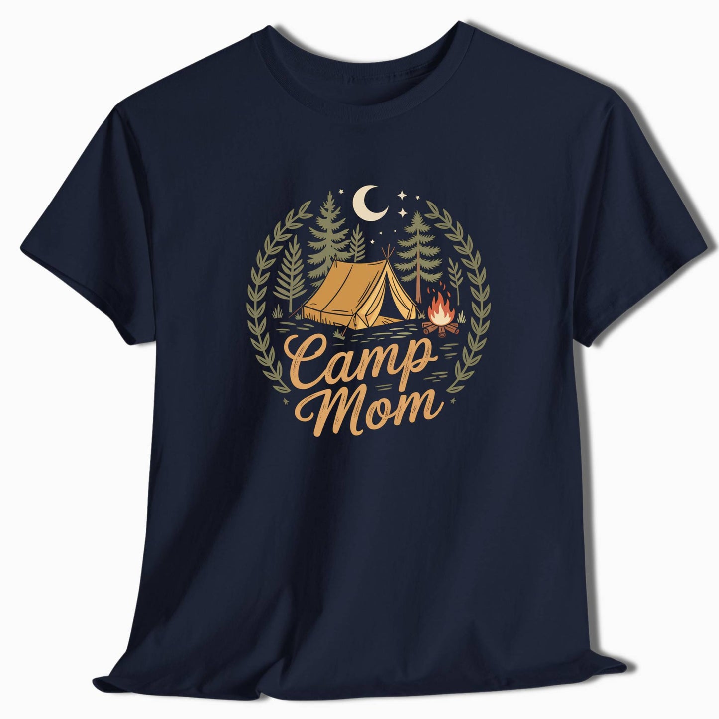 Camping T-Shirt Camp Mom - t153a25
