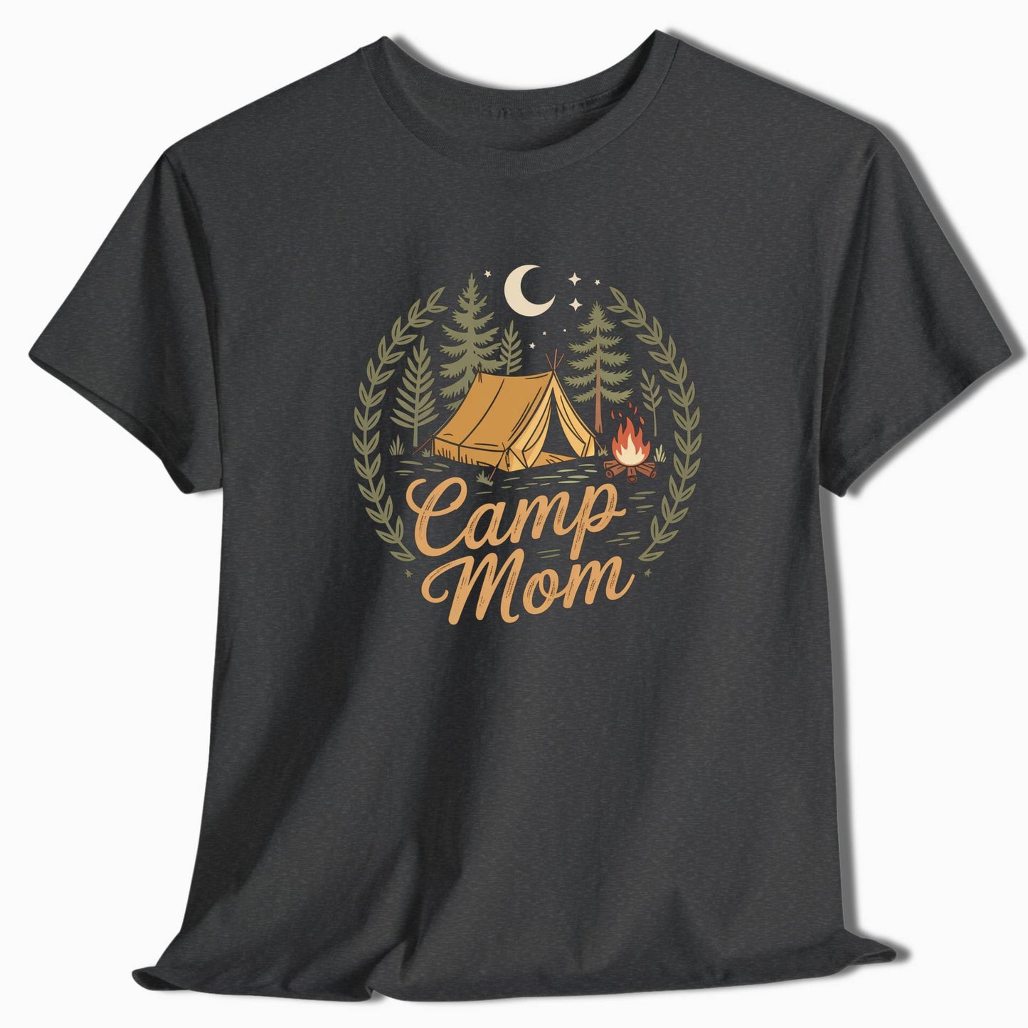 Camping T-Shirt Camp Mom - t153a25