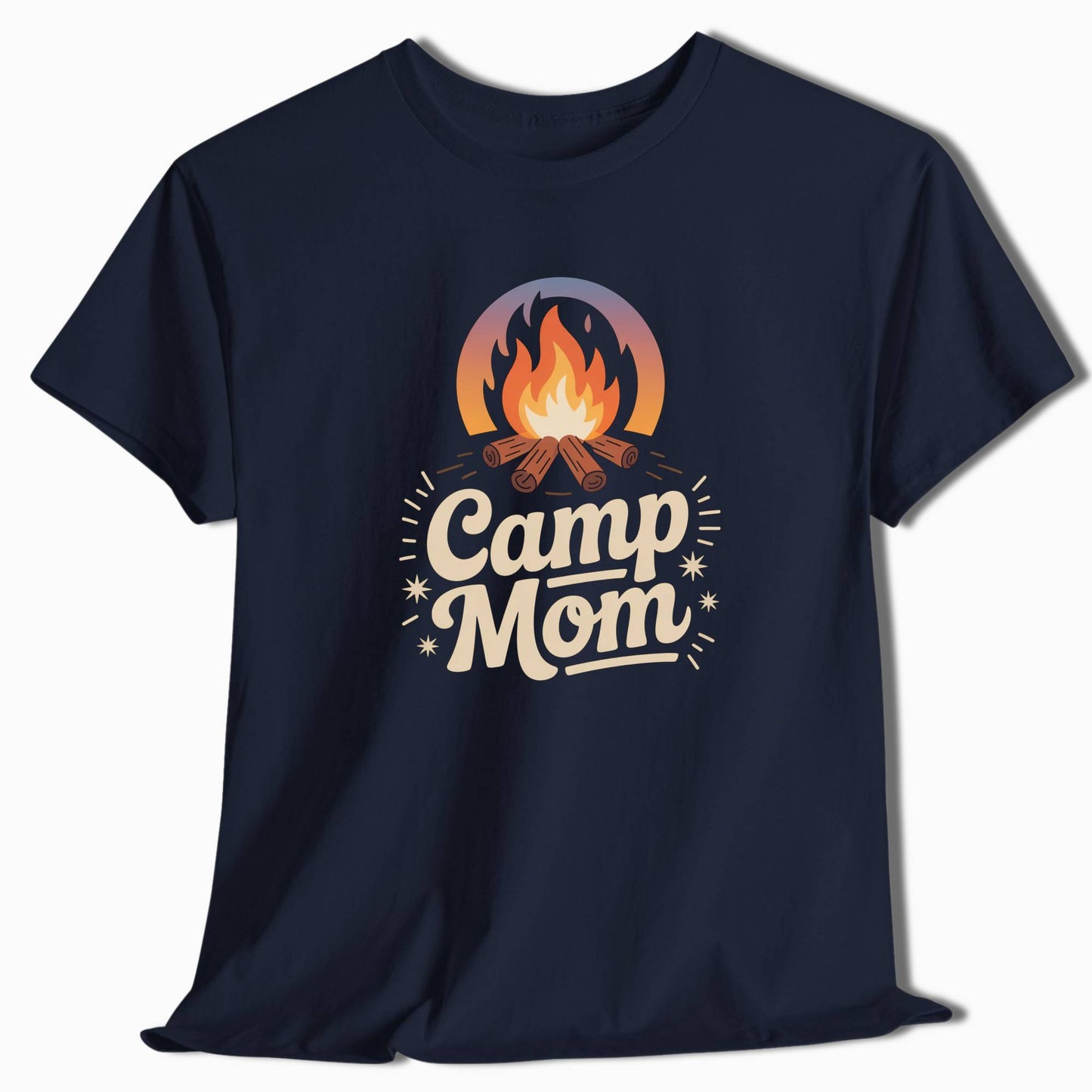 Camping T-Shirt Camp Mom Campfire - t159a25