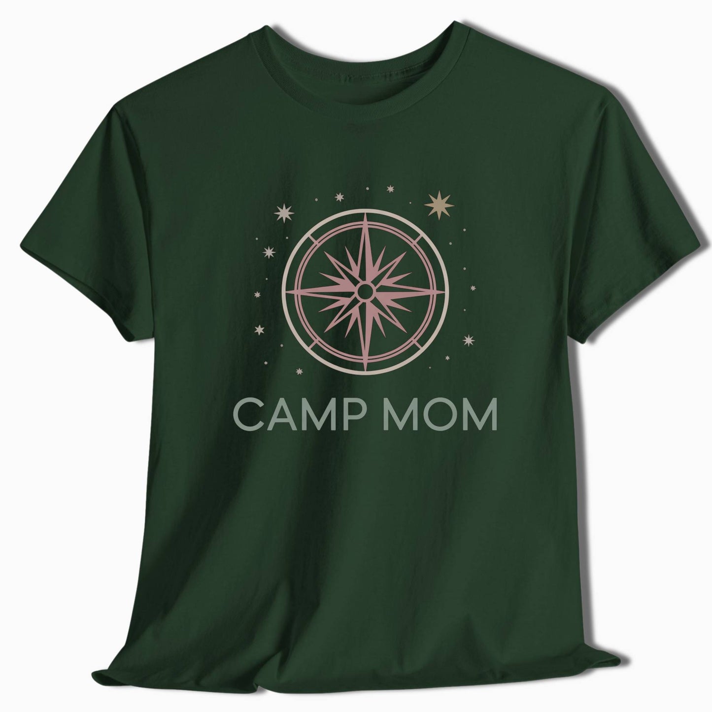Camping T-Shirt Camp Mom Compass - t160a25