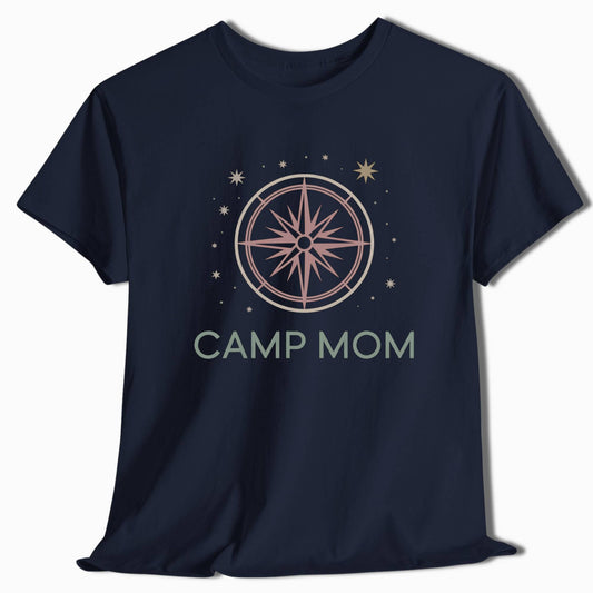Camping T-Shirt Camp Mom Compass - t160a25