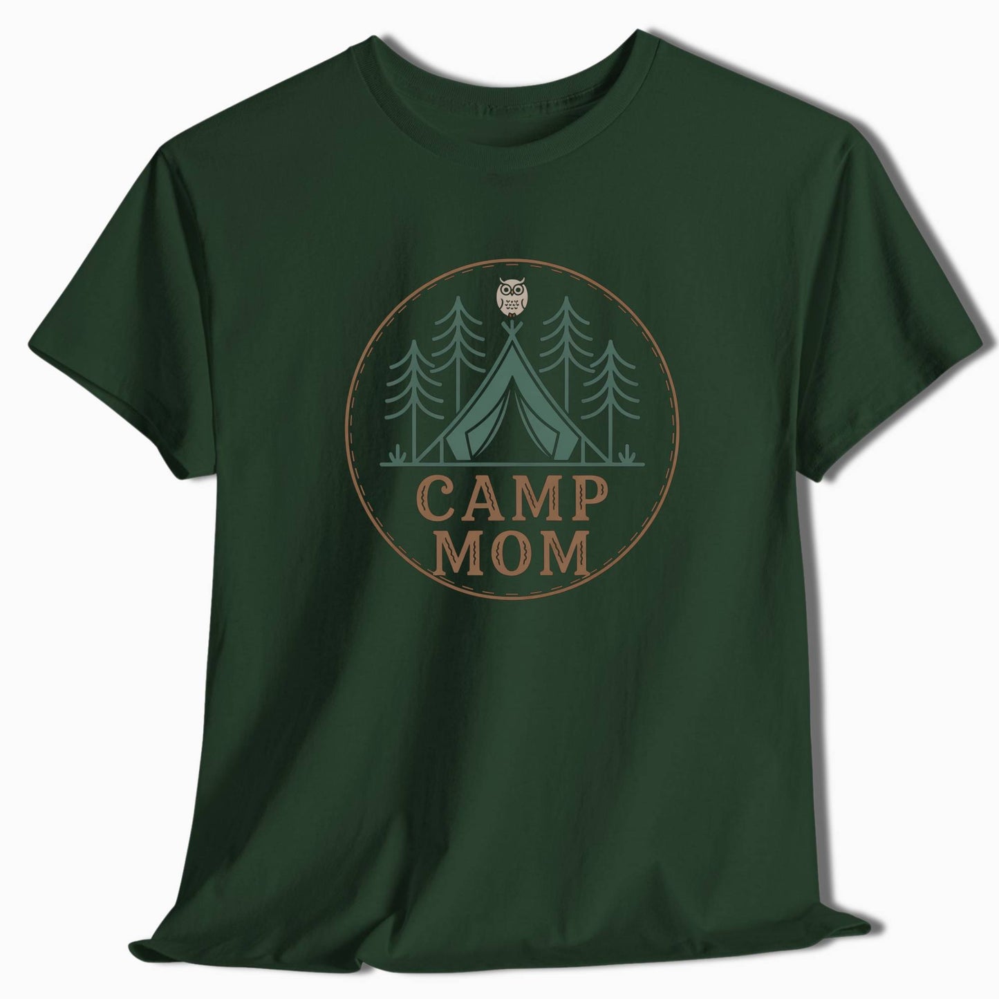 Camping T-Shirt Camp Mom - t161a25