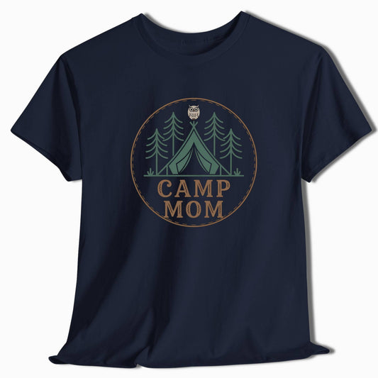 Camping T-Shirt Camp Mom - t161a25