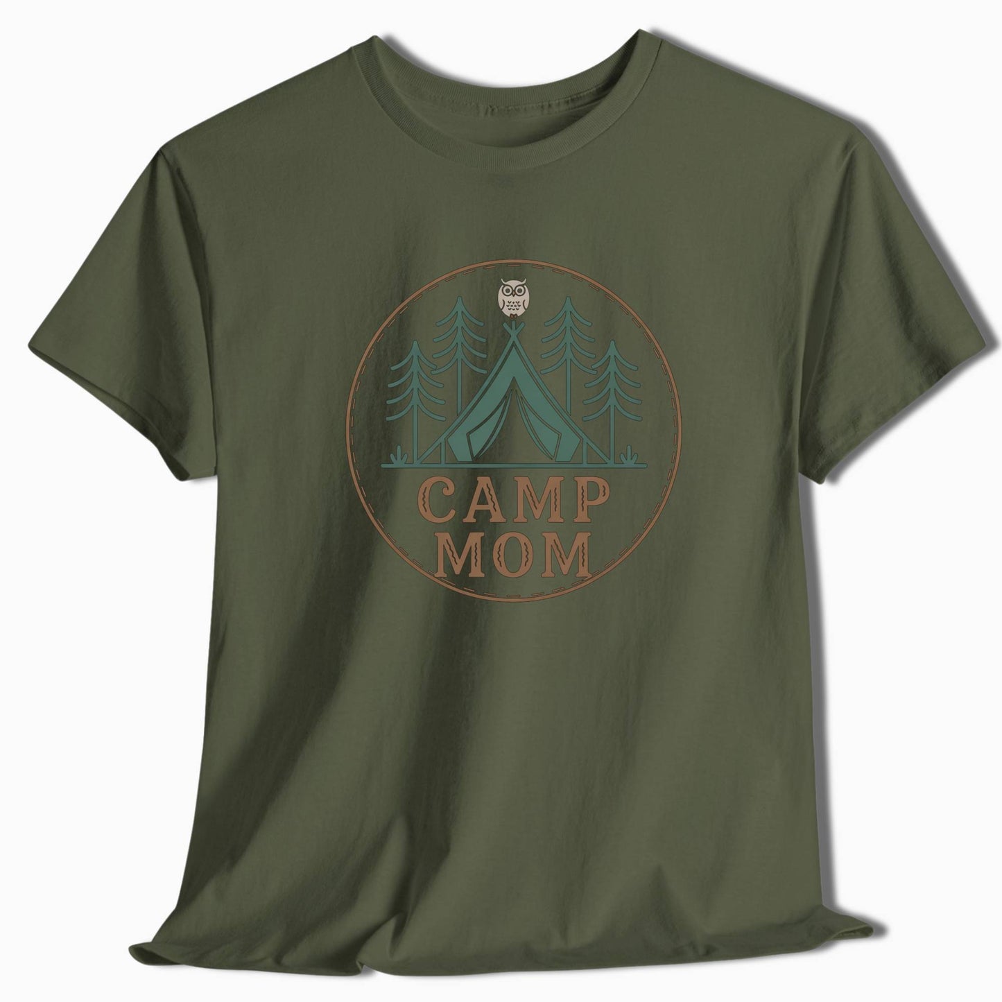 Camping T-Shirt Camp Mom - t161a25