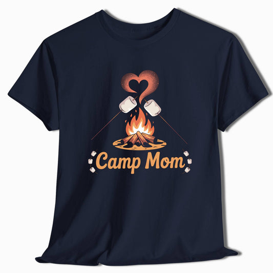 Camping T-Shirt Camp Mom - t162a25