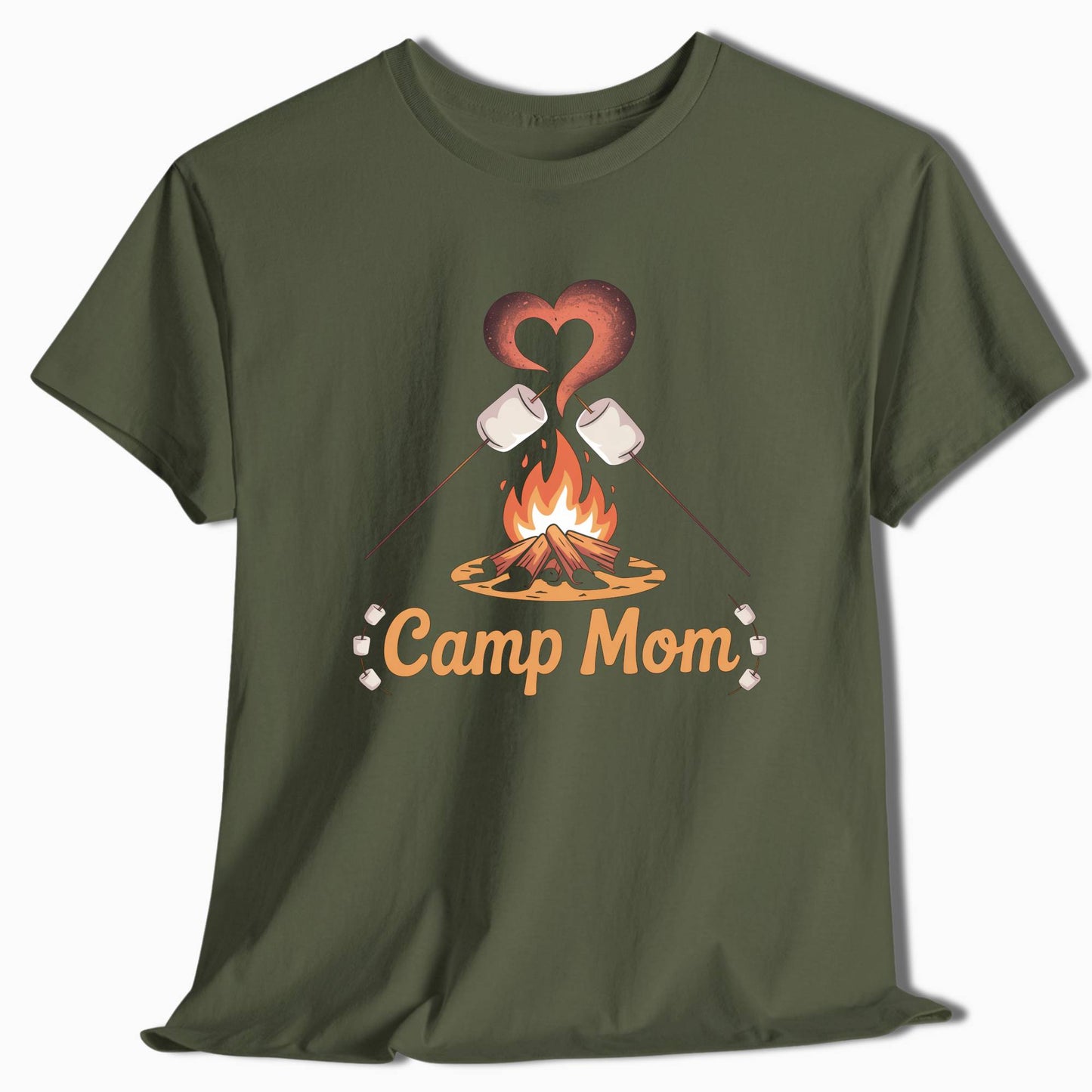 Camping T-Shirt Camp Mom - t162a25