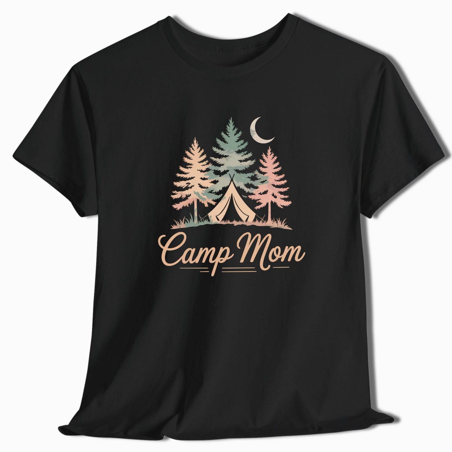 Camping T-Shirt Camp Mom - t163a25